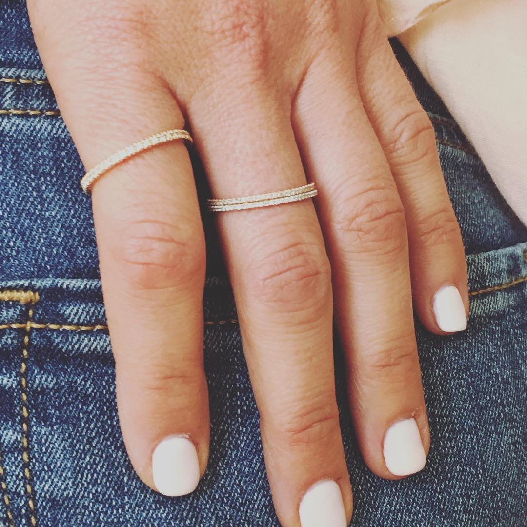 Bella - White 18ct Gold Eternity Full Band