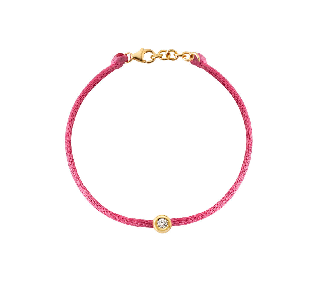 I AM BRACELETS - 18kt Yellow Gold with Brilliant Cut Diamond