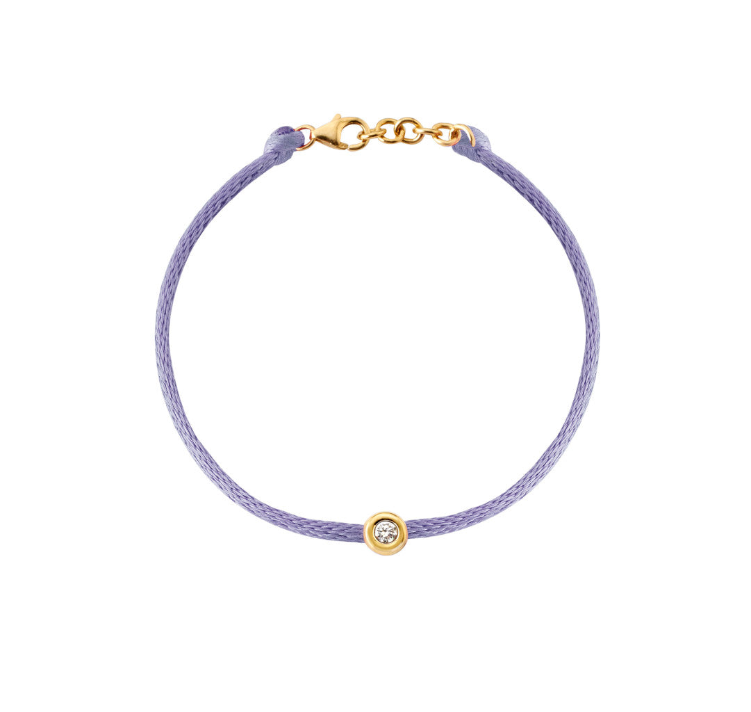 I AM BRACELETS - 18kt Yellow Gold with Brilliant Cut Diamond