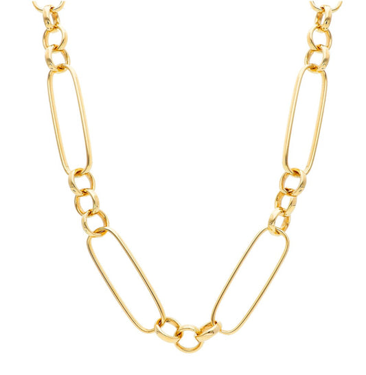 Lynx Xia - 18k Yellow Gold Chain Link Necklace