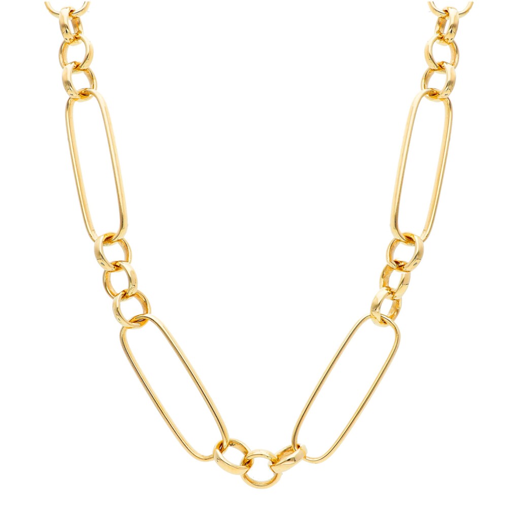 Lynx Xia - 18k Yellow Gold Chain Link Necklace