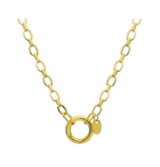 Ariel Clasp Chain- 18kt Yellow Gold Necklace