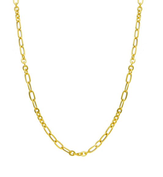 Ariel Petite -  18kt Yellow Gold Variant Chain Necklace
