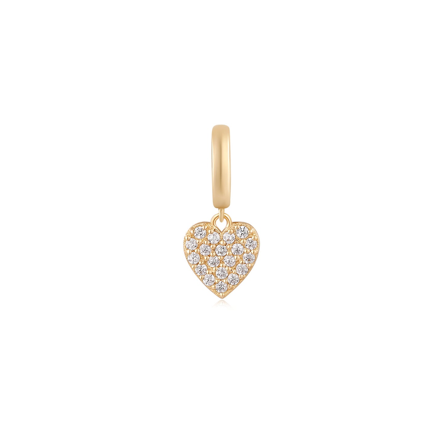 Hearts on Fire  - 14k Petite Diamond Heart Charm