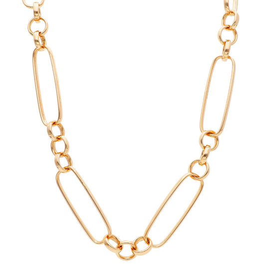 Lynx Xia - 18k Rose Gold Chain Link Necklace