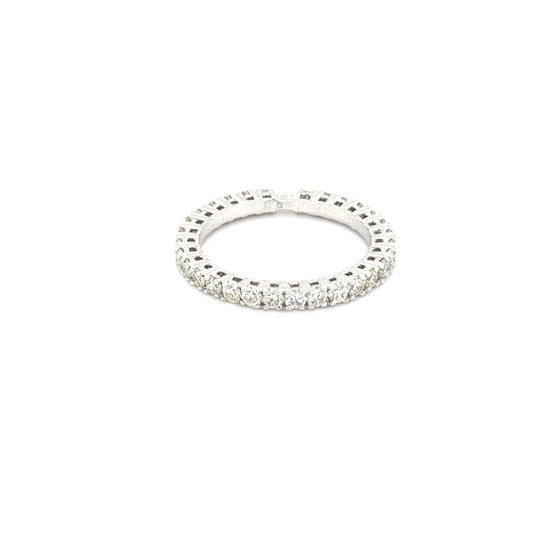 Eve - 18kt White Gold Diamond Eternity Ring