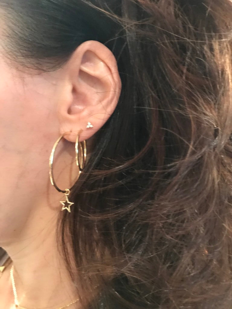 Good quality deals gold hoop earrings